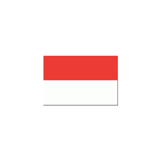 vlag Monaco 30x45cm