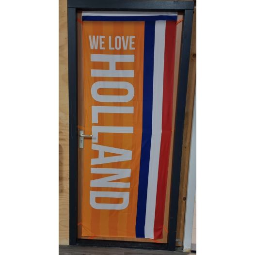 Oranje deurvlag Holland TIJDELIJK UITVERKOCHT