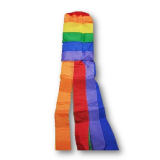 Windsock Regenboog 150cm