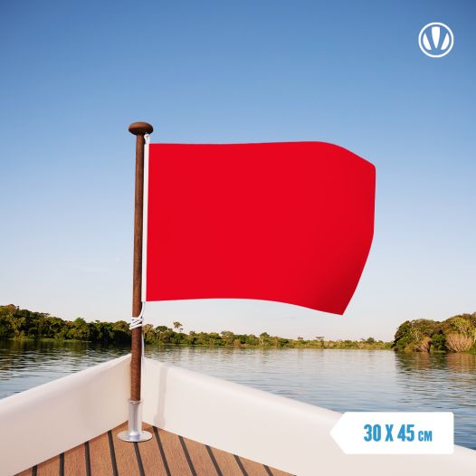 Rode vlag 30x45cm