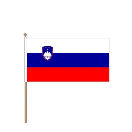 Zwaaivlag Slovenie 30x45cm | stof