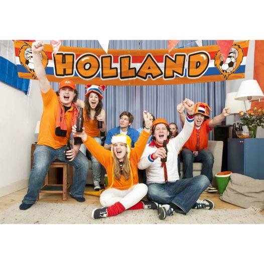 Spandoek Holland / straatbanner XXL | 360x60cm