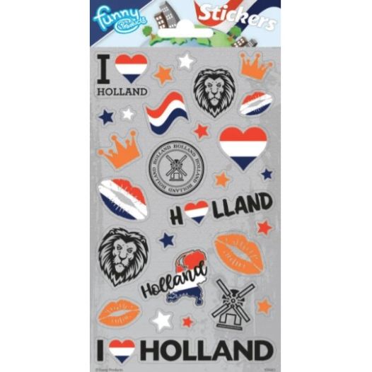 Stickers Nederland Oranje | Koningsdag