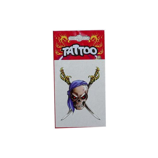 Tattoo Pirate blue