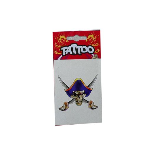 tattoo Pirate blue hat