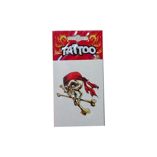 Tattoo pirate red