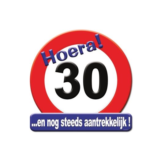 Verkeersbord 65 jaar