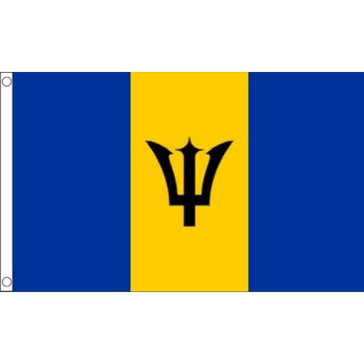 Vlag Barbados 90x150cm | Best Value