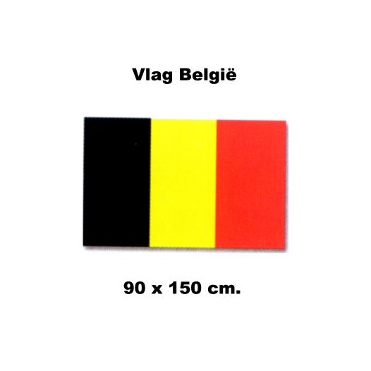 Vlag Belgie 90x150cm | Best Value