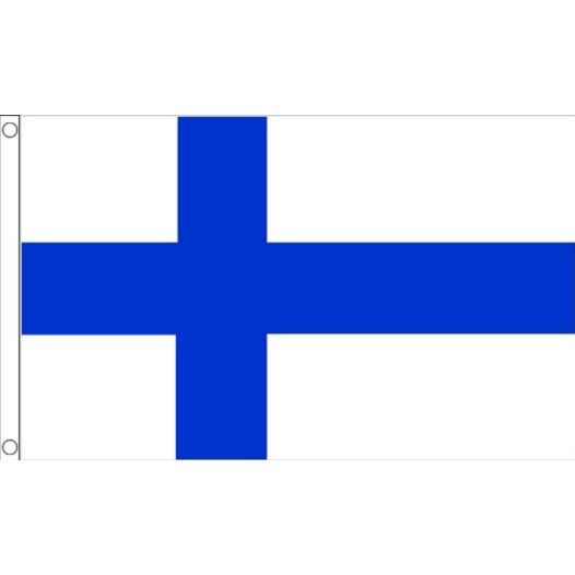 Finland vlag, XXL 150x240cm | Best Value