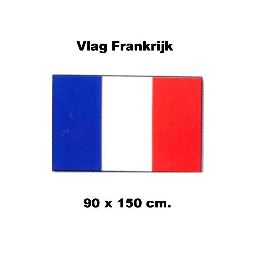 Vlag Frankrijk 90x150cm | Best Value