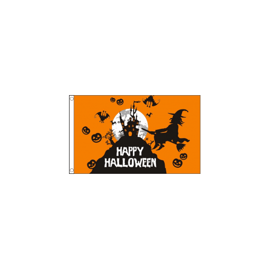 Halloween vlag Happy Halloween 60x90cm