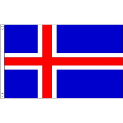 Vlag IJsland 60x90cm | Best Value