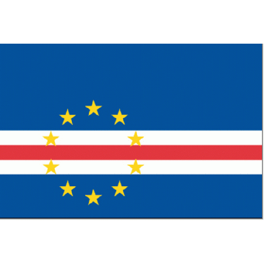 Vlag Kaapverdië 30x45cm