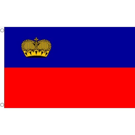 Vlag Liechtenstein 90x150cm | Best Value