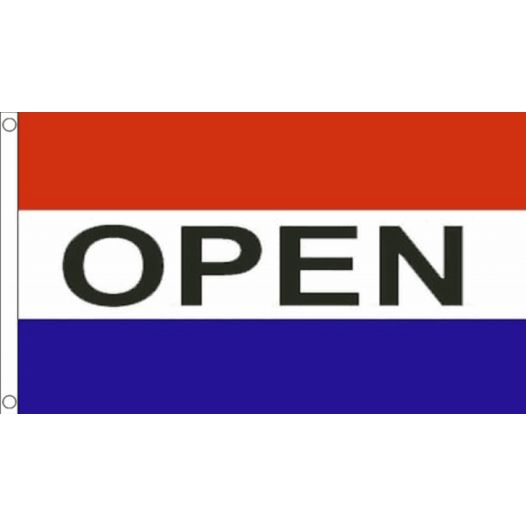 Vlag OPEN 90x150cm | Best Value