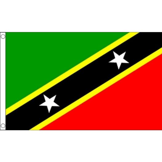 Vlag Saint Kitts en Nevis 60x90cm | Best value