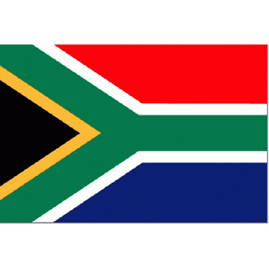 vlag Zuid Afrika 100x150cm - Spunpoly