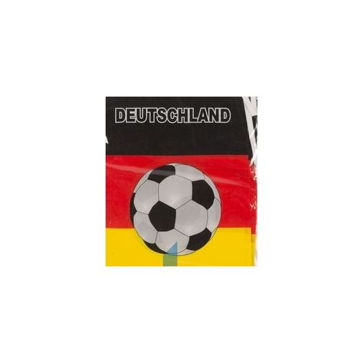 Vlaggenlijn Duitsland met voetbal - 10 meter | Plastic