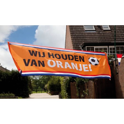 Spandoek - Wij houden van Oranje!