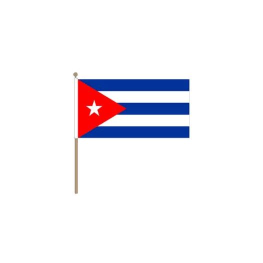 Zwaaivlag Cuba 30x45cm | stof