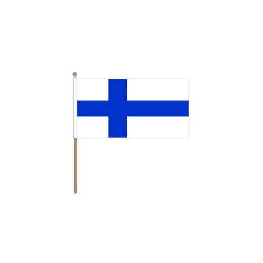 Zwaaivlag Finland 30x45cm | stof