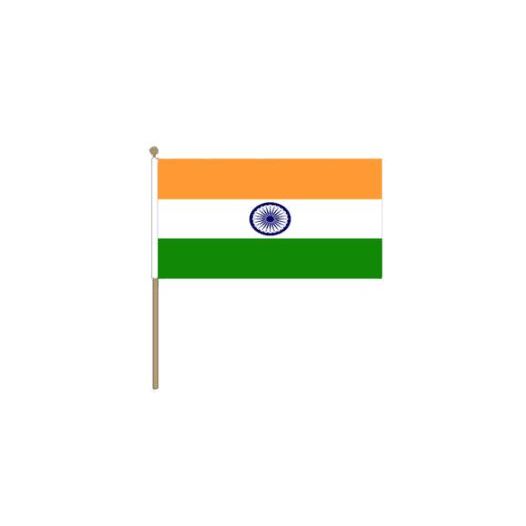 Zwaaivlag India 30x45cm | stof