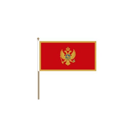 Zwaaivlag Montenegro 30x45cm | stof