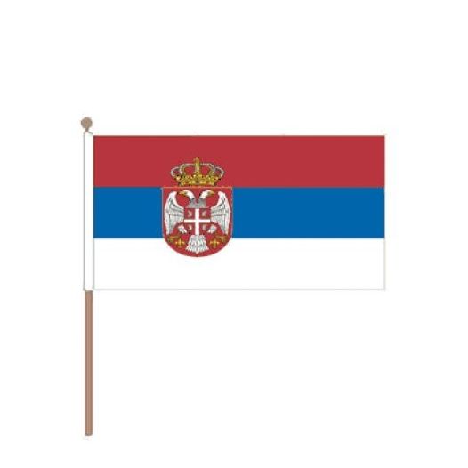 Zwaaivlag Servie 30x45cm | stof