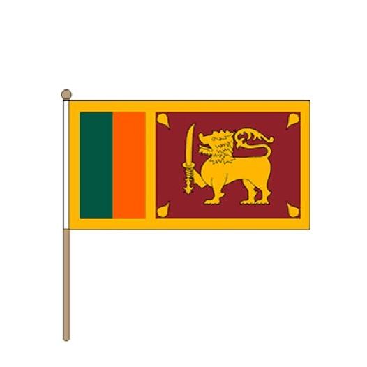 Zwaaivlag Sri Lanka 30x45cm | stof