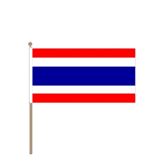 Zwaaivlag Thailand 15x22,5cm | stof