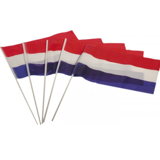 zwaaivlag Nederland per 12 stuks