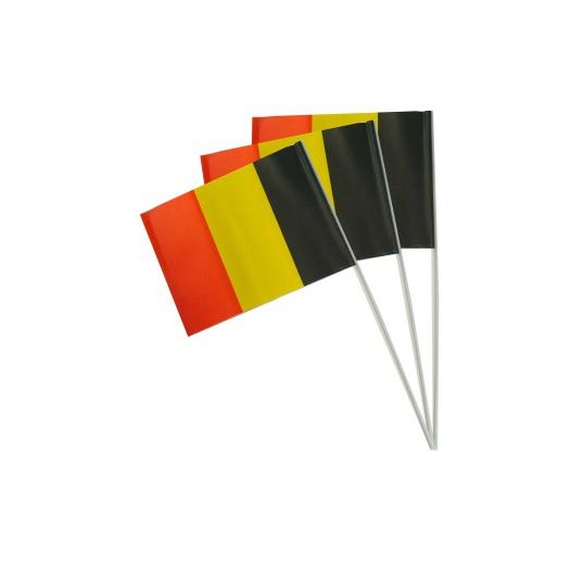 Zwaaivlag Belgie 20x30cm papier