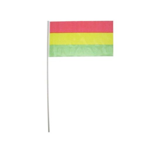 Zwaaivlag carnaval Limburg 17x25cm - 10 stuks