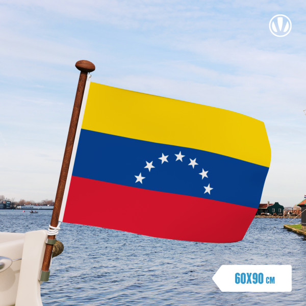 Vlag Venezuela met 7 sterren 60x90cm | Vlaggenclub